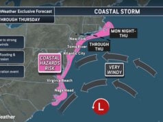 Late-Season Nor’easter Off East Coast Threatens Coastal Flooding and Possible Tropical Development