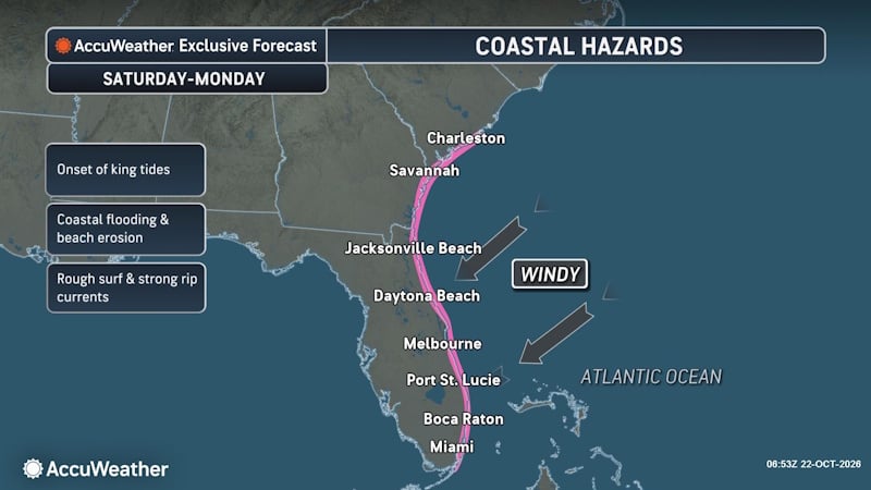 Rough Seas and Tropical Threat Loom Over Florida Coast, Risking Cruise Disruptions and Dangerous Surf