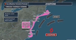 Subtropical Storm Josephine Forms Off East Coast, Threatening New England and Atlantic Canada