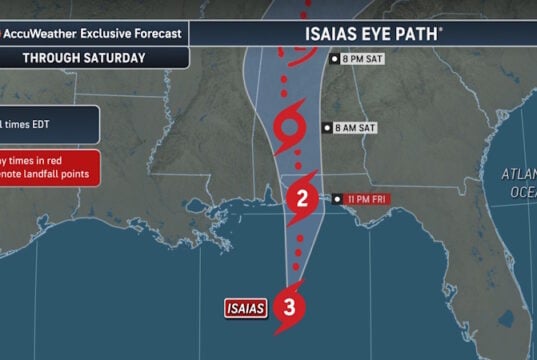 Hurricane Isaias Threatens Birmingham with Damaging 80 MPH Wind Gusts and Prolonged Power Outages (LIVE Video)