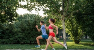 Short, Gentle Jog Could Improve Mood And Brain Function, Study Suggests https://www.magnific.com/free-photo/portrait-cheerful-caucasian-couple-running-outdoors-sport-family_27469799.htm#fromView=search&page=1&position=15&uuid=3064a8ac-f05d-46d8-8b57-1d62070058a8&track=ais_hybrid&query=jogging