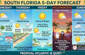 Brisk Winds and Coastal Flooding Threaten South Florida Amid High Rip Current Risks Wednesday