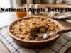 The Apple Betty Was The Dessert Of Choice Of Former President Ronald Reagan.