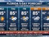 Florida Weather: Warm Breezes, Coastal Showers, and Hazardous Atlantic Rip Currents