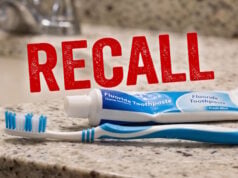 FDA Announces Nationwide Recall of More Than 4 Million Tubes of Toothpaste