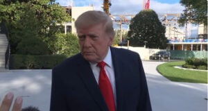 Trump Talks Ceasefires, Rowdy Houthis, and Big GOP Energy En Route to Ohio (Video)