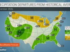 Florida Faces Above-Average Temperatures And Repeated Rainstorms As AccuWeather Releases Official November Forecast (Video)