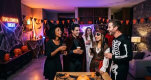 https://www.vecteezy.com/photo/85597506-diverse-friends-in-costumes-celebrate-halloween-party-together-at-home-with-drinks