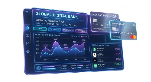 https://www.vecteezy.com/photo/87970376-futuristic-digital-banking-interface-with-financial-graph-and-credit-card