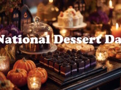 170,000 Is The Number Of Drink Possibilities At Starbucks. https://www.vecteezy.com/photo/70427564-halloween-dessert-table-with-pumpkins-and-candles