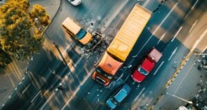 https://www.vecteezy.com/photo/44263608-high-angle-view-of-dangerous-car-accident-on-road-truck-top-view-of-collision