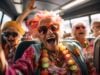Lifestyle Habits Outweigh Genetics for Reaching 100 Years Old https://www.vecteezy.com/photo/31721386-seniors-enjoying-care-trip-excursion-with-people-having-fun-on-board-of-a-comfy-bus-generative-ai