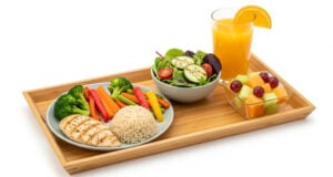 Your Guide to Improving Your Heart Health (Video) https://www.vecteezy.com/photo/75808811-serving-tray-with-tasty-healthy-food-and-juice-isolated-on-white-school-dinner